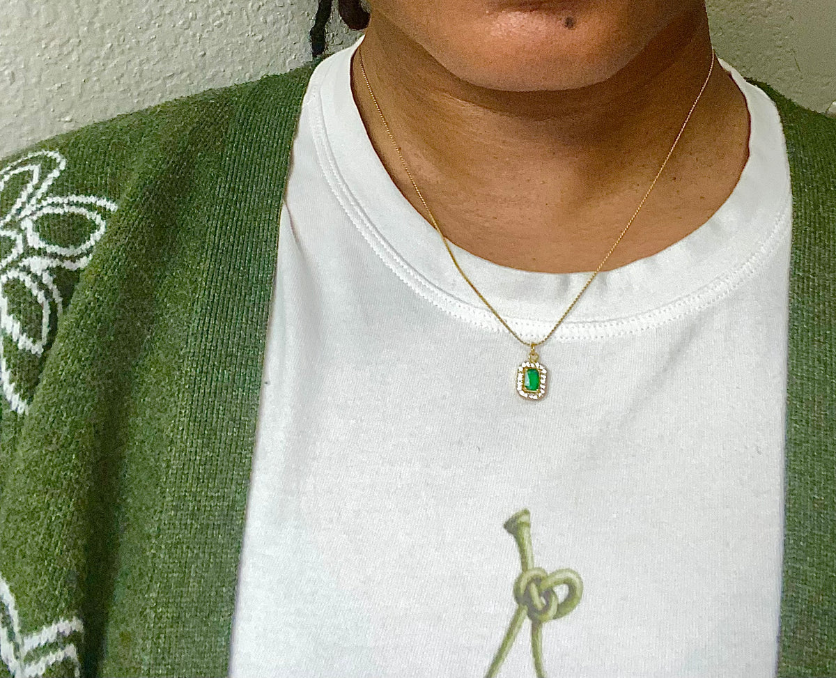 Emerald Gem Necklace