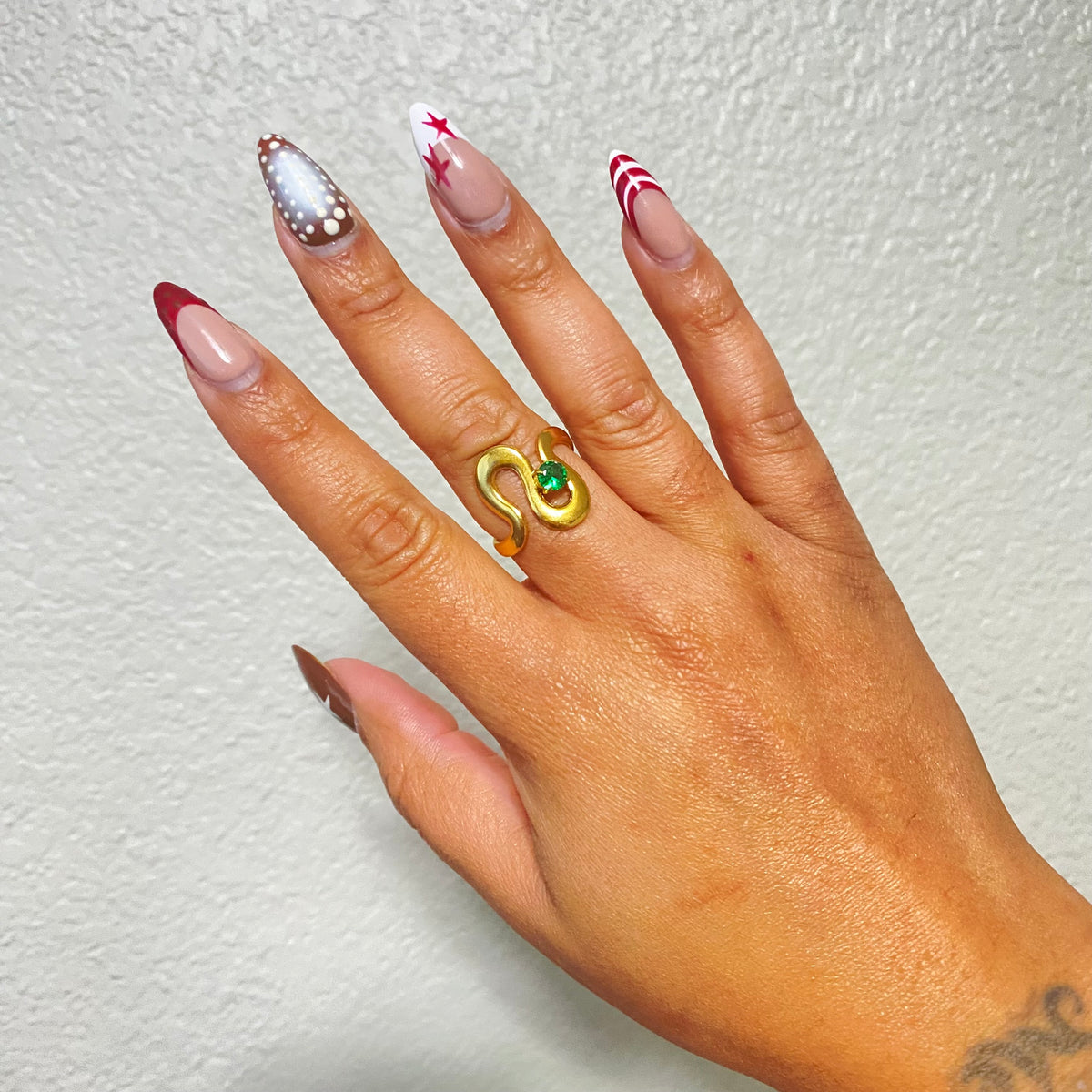 Deep Wave Ring