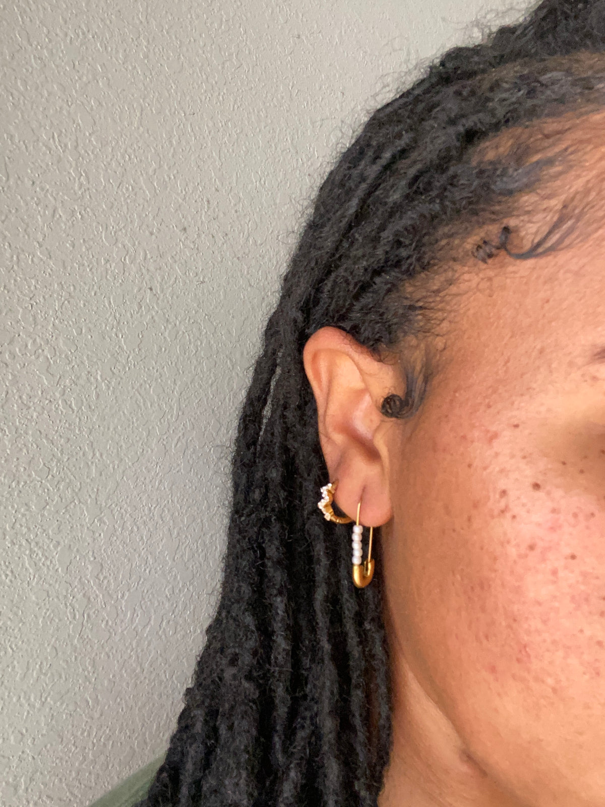Safety Pin Earrings