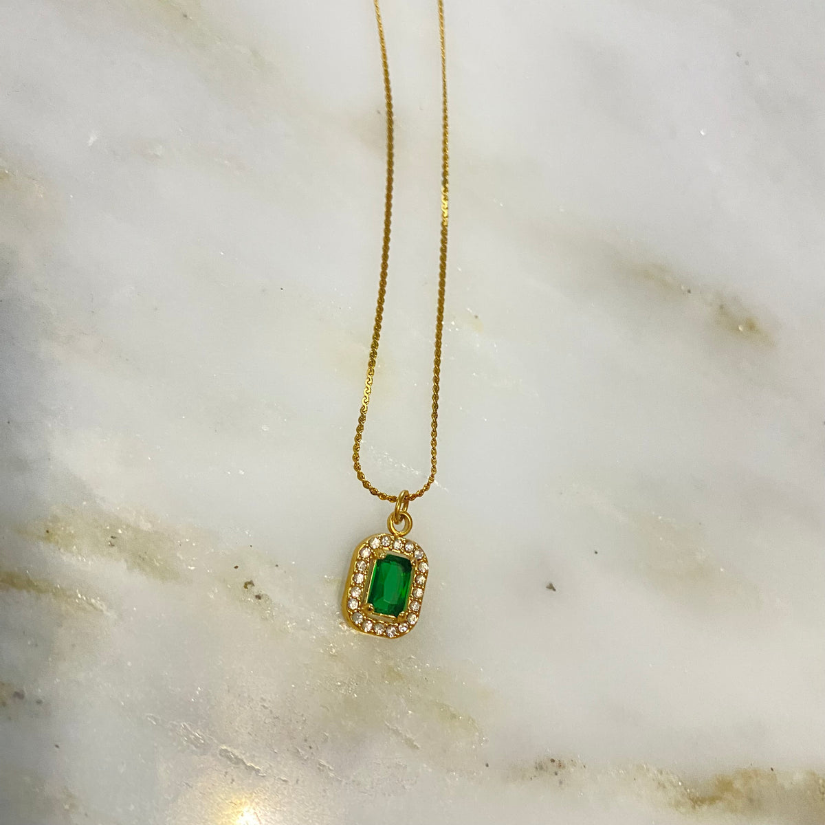 Emerald Gem Necklace