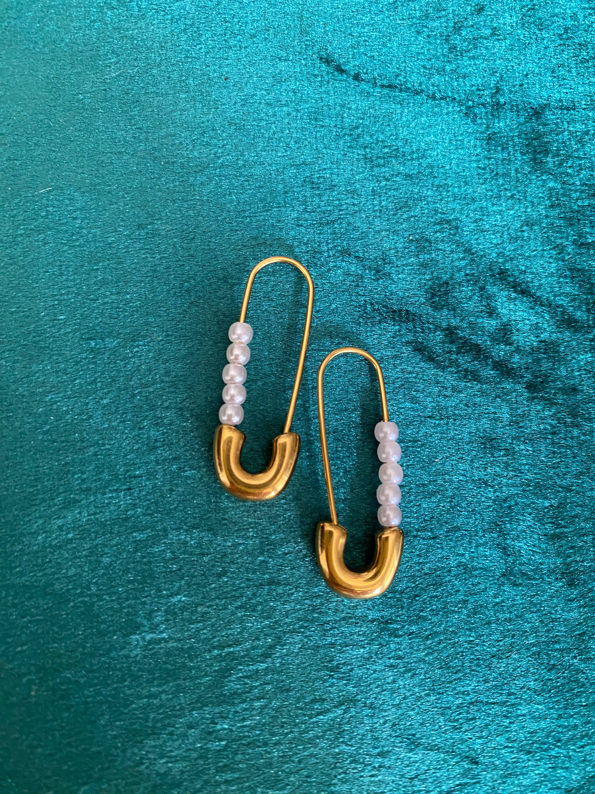 Safety Pin Earrings