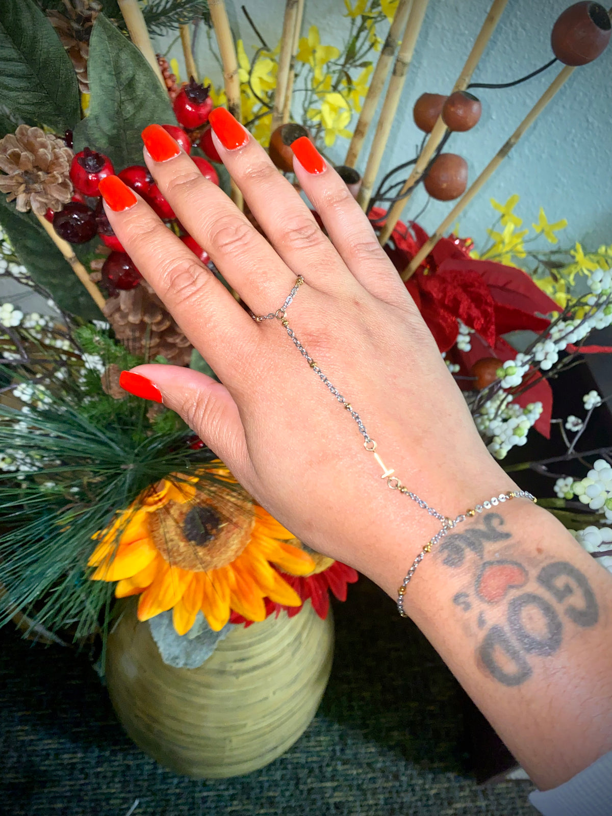 Mini Letter Hand Chain