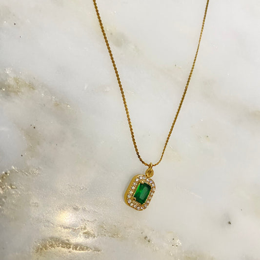 Emerald Gem Necklace