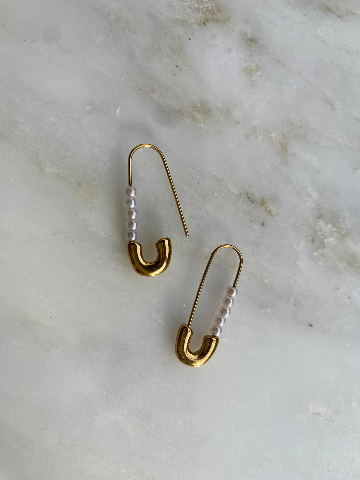 Safety Pin Earrings